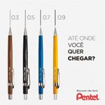 LAPISEIRA P200 0,9MM AMARELA.
