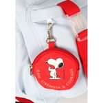 MOCHILA SNOOPY AZUL COM MINI BOLSINHA