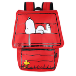 MOCHILA SNOOPY VERMELHO LUXCEL - DESIGN CLÁSSICO