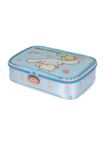 ESTOJO AMIGOS DA HELLO KITTY AZUL CINNAMOROLL