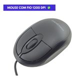MOUSE MO1000 ESSENTIAL COM FIO 1200DPI