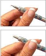 Lapiseira Pentel GraphGear 1000 0.5mm Profissional