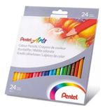Lápis De Cor C/24 Cores CB8-24 PENTEL