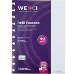 REFIL PAUTADO 50 FOLHAS - GRANDE 90g - CADERNO INTELIGENTE®