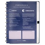 CADERNO BY MICA ROCHA - INFLUENCIADA PELA LUA - MÉDIO