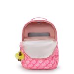 MOCHILA KIPLING SEOUL ESTAMPADO - ADORABLE HEARTS