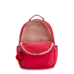 MOCHILA KIPLING SEOUL ROSA - TRUE PINK