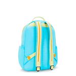 MOCHILA KIPLING SEOUL AZUL - POPPY AQUA