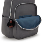 MOCHILA KIPLING SEOUL CINZA - BACK TO GREY