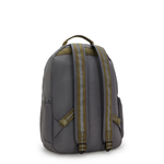 MOCHILA KIPLING SEOUL CINZA - BACK TO GREY