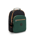 MOCHILA KIPLING SEOUL COLLEGE  VERDE ESCURO - TREE HOUSE