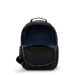 MOCHILA KIPLING SEOUL COLLEGE EXTRA - PRETO TRUE BLACK