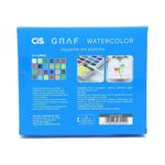 CIS GRAF WATERCOLORC/ 24 CORES - AQUARELA