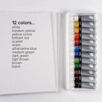 ACRILICO DR SIMPLY 12ML SET 12 CORES