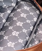 BOLSA MOCHILA SINTETICA MARROM HARRY POTTER | LUXCEL