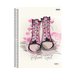 CADERNO UNIVERSITÁRIO BOM D+ FEM 01 MATÉRIA 80 FOLHAS PCT C/4