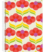 CADERNO UNIVERSITÁRIO KBOM FEMININO 01 MATÉRIA 96 FOLHAS PCT C/4