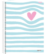 CADERNO UNIVERSITÁRIO KBOM FEMININO 01 MATÉRIA 96 FOLHAS PCT C/4