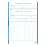 CADERNO UNIVERSITÁRIO KBOM FEMININO 01 MATÉRIA 96 FOLHAS PCT C/4