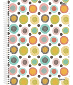 CADERNO UNIVERSITÁRIO KBOM FEMININO 10 MATÉRIAS 200 FOLHAS PCT C/4