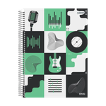 CADERNO UNIVERSITÁRIO KBOM MASCULINO 01 MATÉRIA 96 FOLHAS PCT C/4