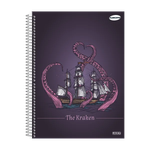 CADERNO UNIVERSITÁRIO KBOM MASCULINO 01 MATÉRIA 96 FOLHAS PCT C/4