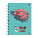 CADERNO UNIVERSITÁRIO KBOM MASCULINO 01 MATÉRIA 96 FOLHAS PCT C/4