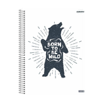 CADERNO UNIVERSITÁRIO KBOM MASCULINO 01 MATÉRIA 96 FOLHAS PCT C/4