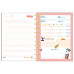 CADERNO UNIVERSITÁRIO DISCO STITCH 80 FOLHAS