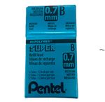 CONJ. MINAS DE GRAFITE HI-POLYMER 0,7MM