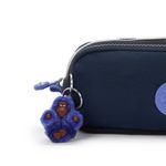 ESTOJO KIPLING GITROY PRETO AZUL ESCURO - TRUE BLOCK