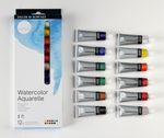 Kit Aquarela Daler Rowney Simply 12 Cores 12ml – Tinta Aquarela em Tubo