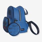 MINI MOCHILA FASHION COM BOLSINHA STITCH 