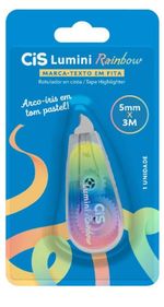 FITA MARCATEXTO CIS LUMINI RAINBOW 