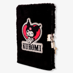 CADERNO DE PELUCIA 21X14CM KUROMI