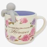 CANECA 350ML C/ INFUSOR P/ CHÁ MÃE ENCANTO