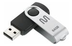 PEN DRIVE 64 GB TWIST PRETO USB 2.0 PD590 MULTILASER