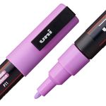 UNI® POSCA® PC-3M - MARCADORES DE TINTA À BASE DE ÁGUA SOFT COLORS (pacote com 8)