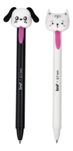 CANETA ESFEROGRÁFICA DIVERT GEL 0.7MM TUGTON | BRW