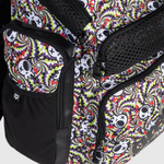 Mochila One Go Print Caveira Colorido 45L arena