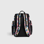 Mochila One Go Print Rosa/Amarelo 45L arena
