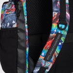 Mochila One Go Print Iguanas Roxo/Azul 45L arena