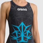 Maiô de Natação Powerskin Carbon Glide Warriors Open Back arena