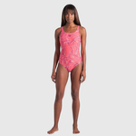 Maiô de Natação Maxlife Water Swim Rosa/Roxo arena