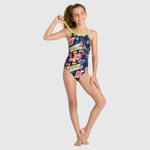 Maiô de Natação Infantil Maxfit Candy arena
