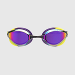 Óculos de Natação Python Mirror Fumê Violeta e Verde arena