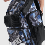 Mochila One Go Print Azul Marinho/Preto Estampado 45L arena