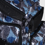 Mochila One Go Print Azul Marinho/Preto Estampado 45L arena