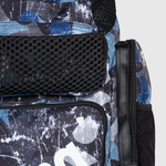 Mochila One Go Print Azul Marinho/Preto Estampado 45L arena