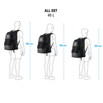 Mochila All Set Preto 45L arena